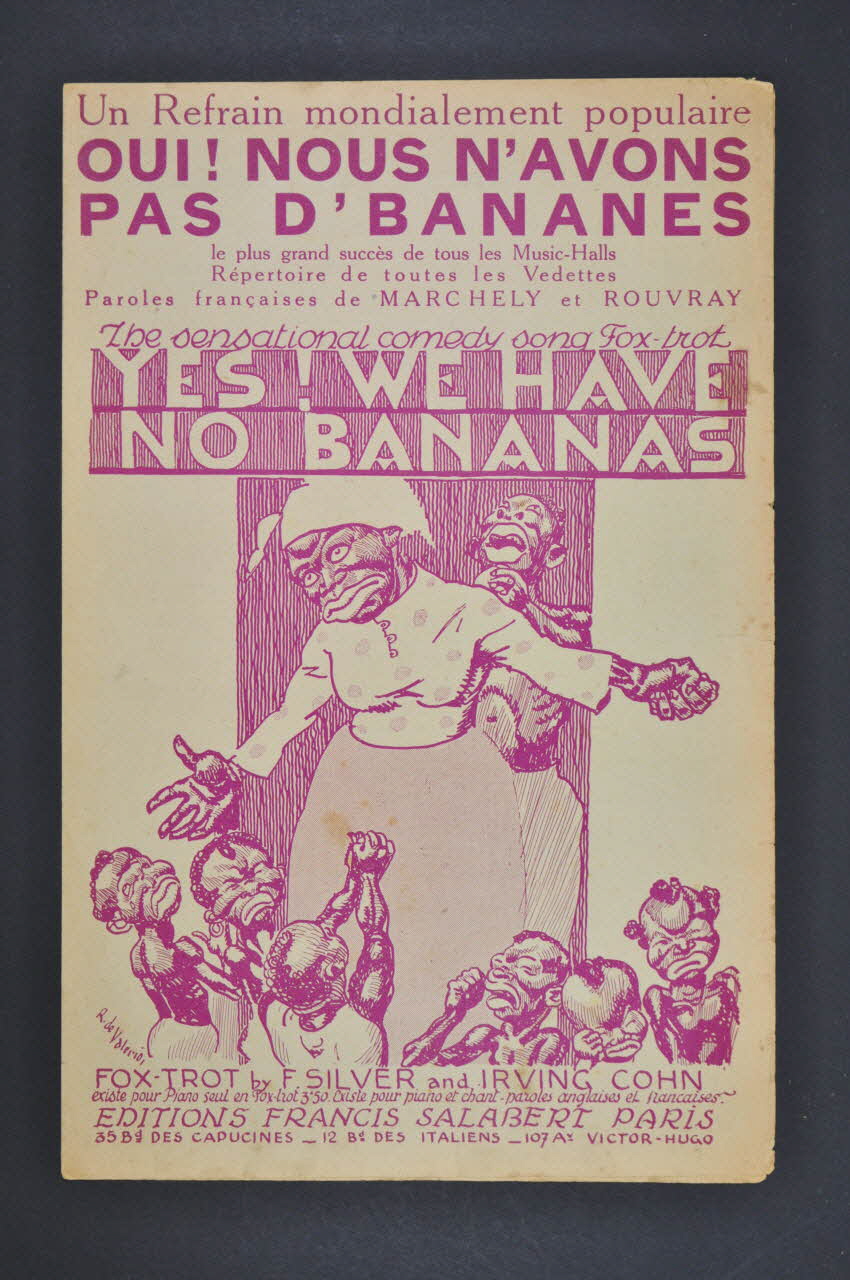 Fernand Rouvray ; Marc Hély ; Francis F. Salabert chanson petit format Île-de-France, France 1923 1966.158.108 Photo Mucem