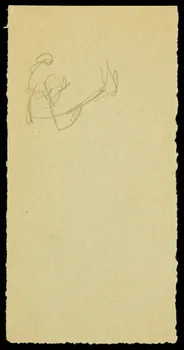 partie d'un ensemble de dessins Ebauche de dessin 1968.102.2771.8 Photo Mucem