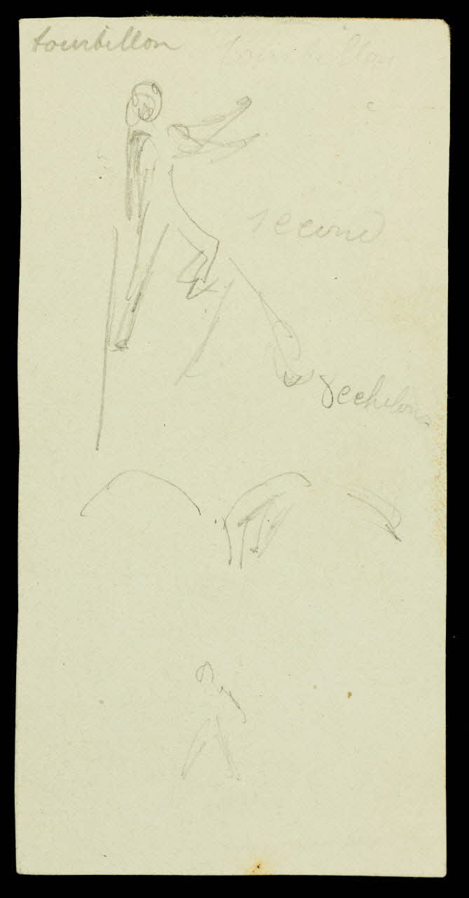 partie d'un ensemble de dessins Tourbillon 1968.102.2773.3 Photo Mucem