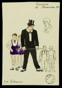 partie d'un ensemble de dessins les Urbanis 1968.102.2789 Photo Mucem