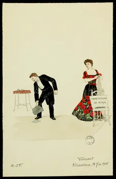 partie d'un ensemble de dessins Vansart 1968.102.2793.3 Photo Mucem