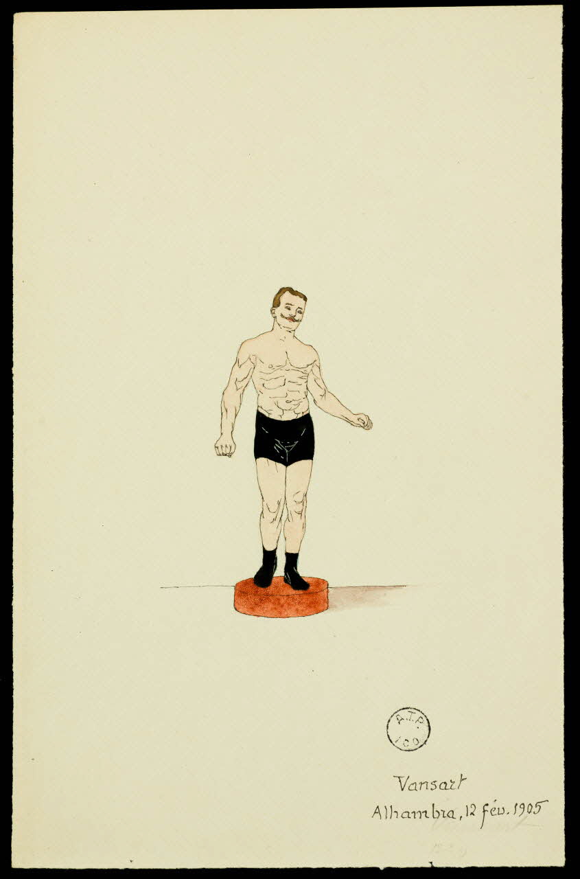 partie d'un ensemble de dessins Vansart 1968.102.2793.4 Photo Mucem