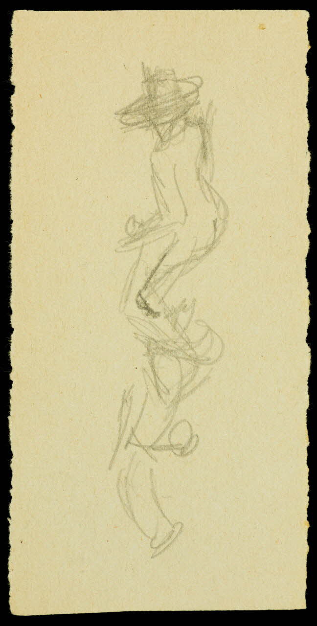 partie d'un ensemble de dessins Ebauche de dessin 1968.102.2797.3 Photo Mucem