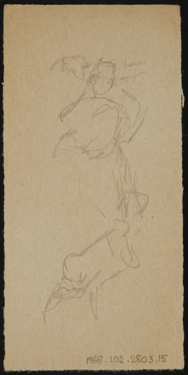 partie d'un ensemble de dessins Vega 1968.102.2803.15 Photo Mucem