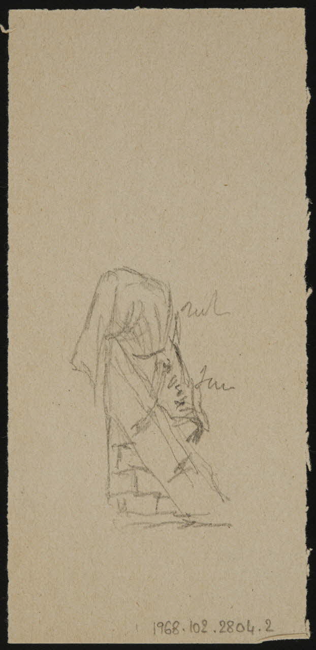partie d'un ensemble de dessins Kimono 1968.102.2804.2 Photo Mucem