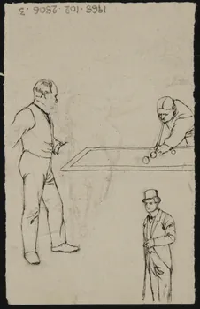 partie d'un ensemble de dessins Les Venezia 1968.102.2806.4  Photo Mucem