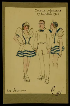 partie d'un ensemble de dessins Les Véronas 1968.102.2807 Photo Mucem
