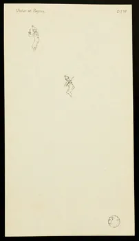 partie d'un ensemble de dessins Victor et Regina 1968.102.2810  Photo Mucem