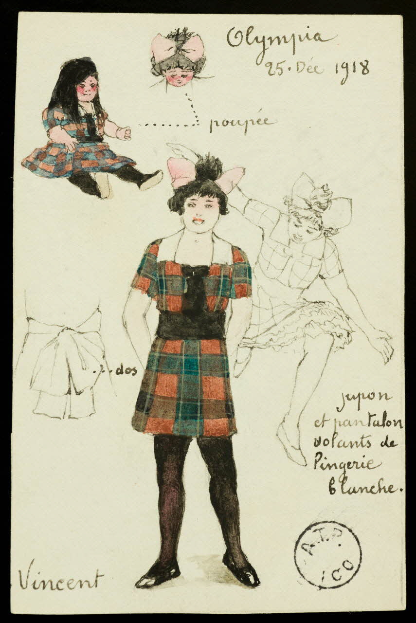 partie d'un ensemble de dessins Vincent 1968.102.2815.4 Photo Mucem