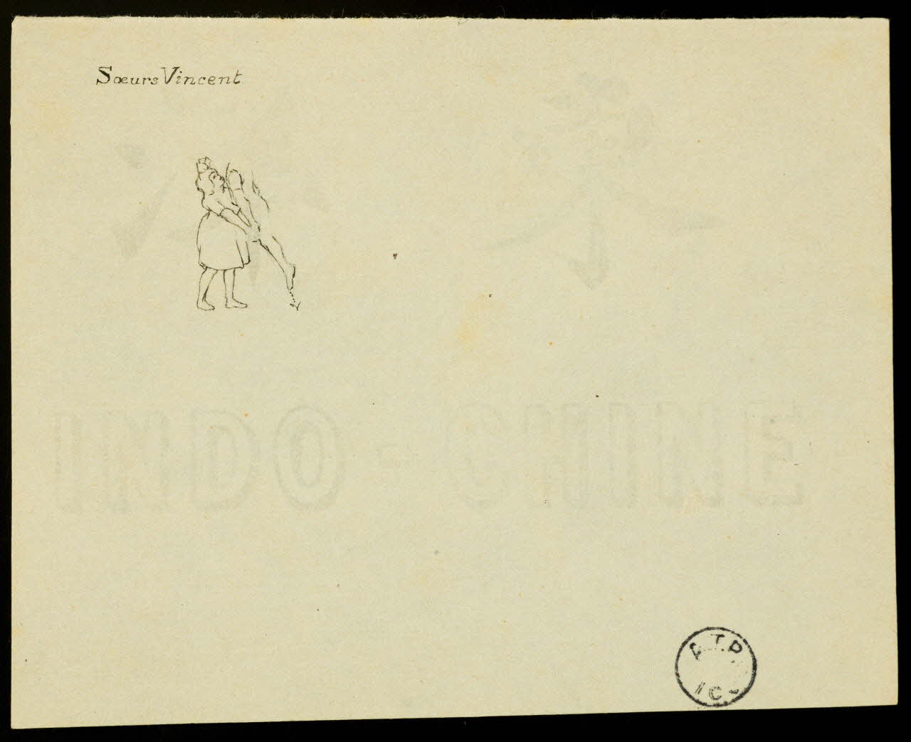 partie d'un ensemble de dessins Soeurs Vincent 1968.102.2815.5 Photo Mucem