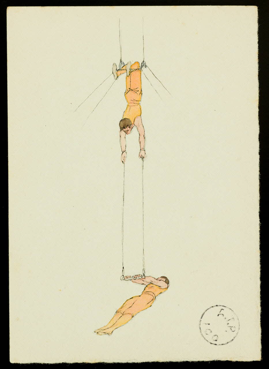 partie d'un ensemble de dessins Les Vincianos 1968.102.2817.4 Photo Mucem