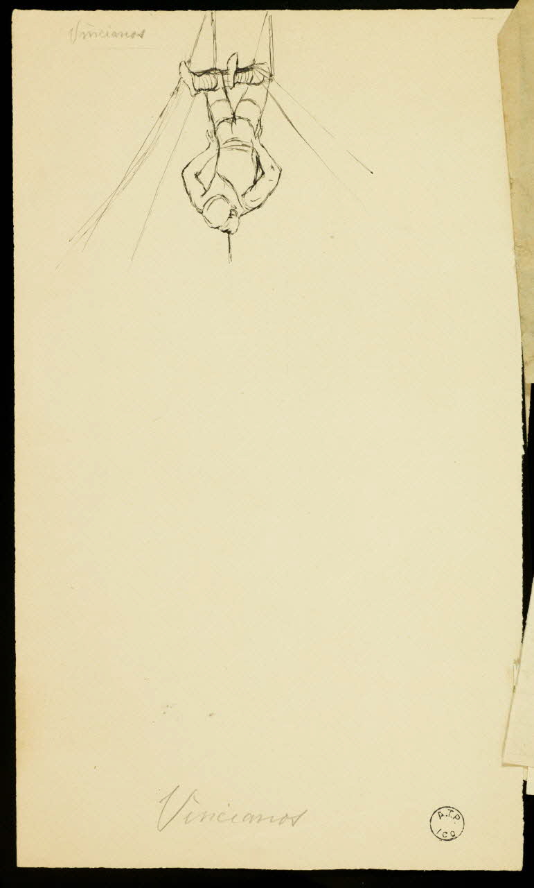 partie d'un ensemble de dessins Vincianos 1968.102.2818.5 Photo Mucem