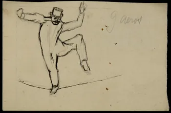 partie d'un ensemble de dessins G Aeros 1968.102.282.3 Photo Mucem