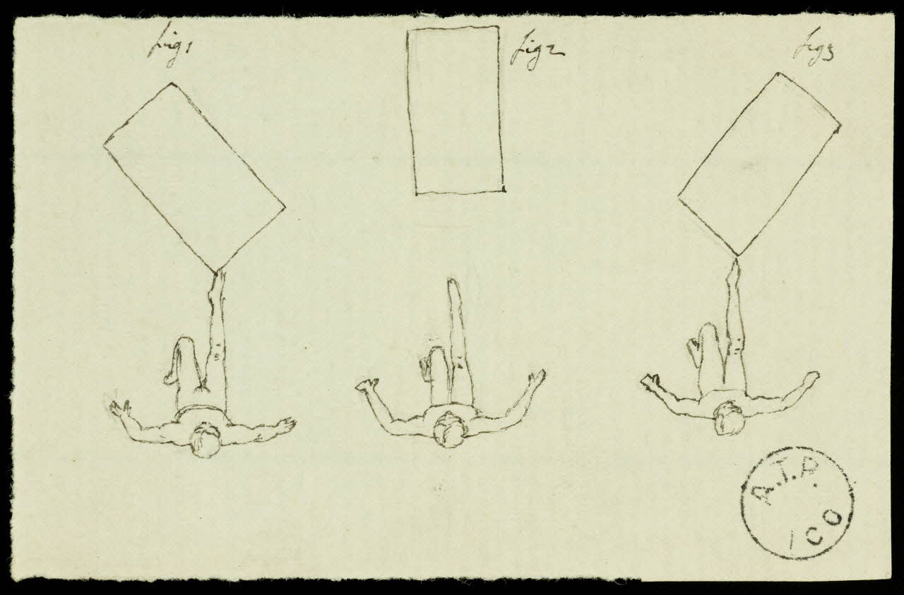 partie d'un ensemble de dessins Volta 1968.102.2821.1 Photo Mucem