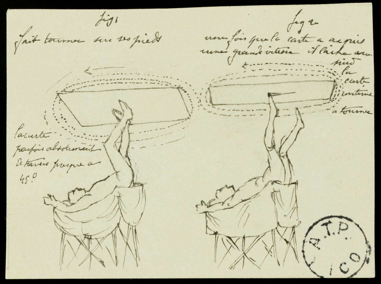partie d'un ensemble de dessins Volta 1968.102.2821.2 Photo Mucem