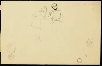partie d'un ensemble de dessins Walson et Wally 1968.102.2834.3 Photo Mucem