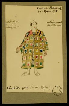 partie d'un ensemble de dessins Walter père 1968.102.2840 Photo Mucem