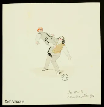 partie d'un ensemble de dessins les Weerts 1968.102.2846.2 Photo Mucem