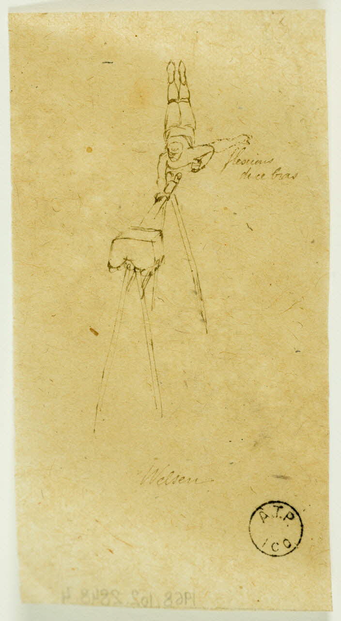 partie d'un ensemble de dessins Welsen 1968.102.2848.4 Photo Mucem