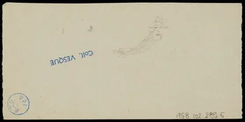partie d'un ensemble de dessins Ebauche de figure 1968.102.285.6 Photo Mucem
