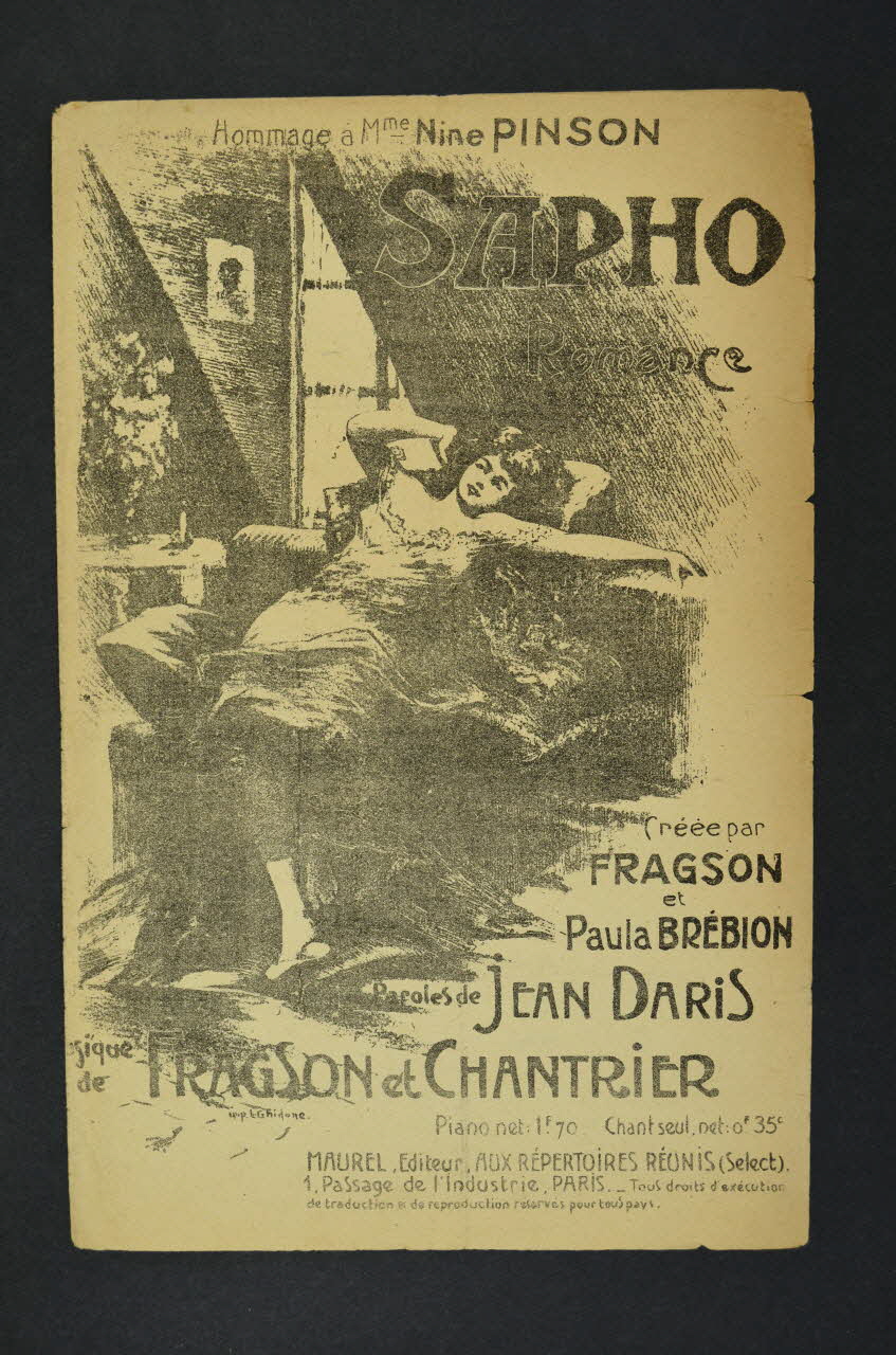 chanson petit format 1965.152.86 Photo Mucem