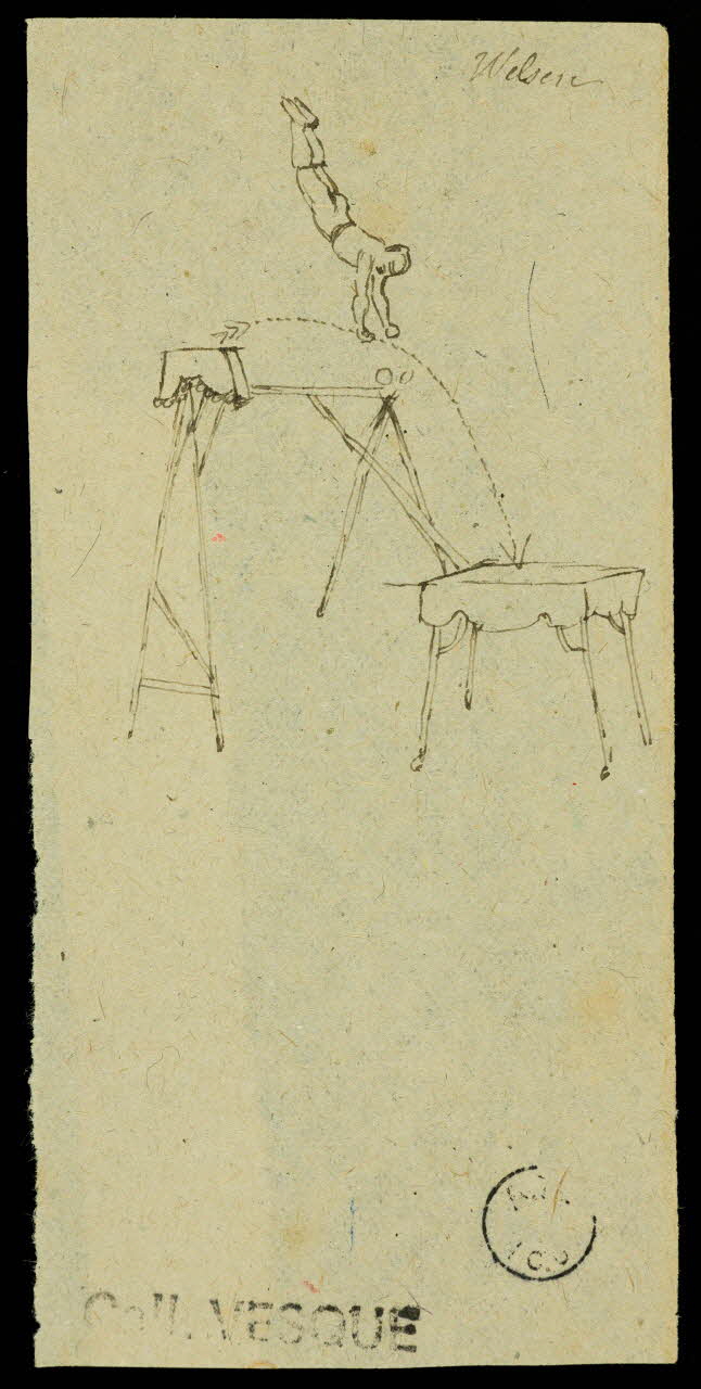 partie d'un ensemble de dessins Welsen 1968.102.2850.1 Photo Mucem