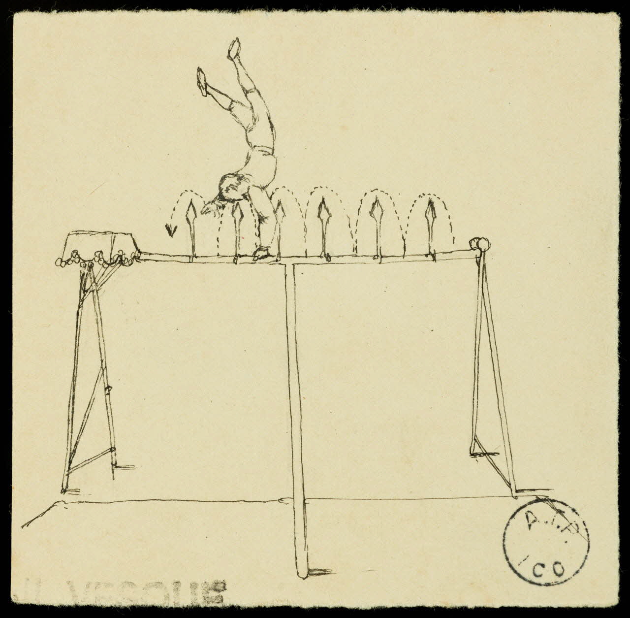 partie d'un ensemble de dessins Welsen 1968.102.2850.4 Photo Mucem