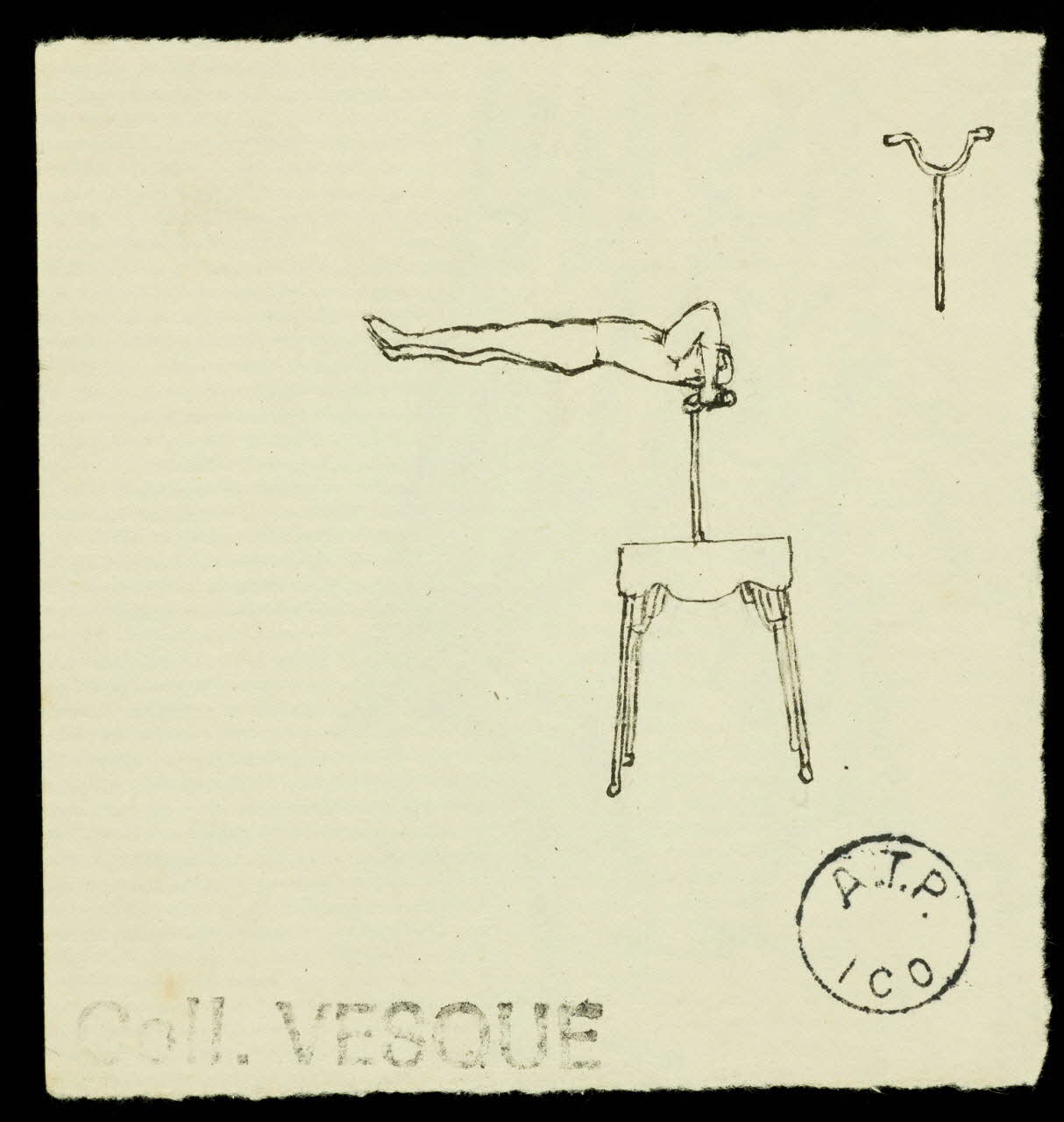 partie d'un ensemble de dessins Welsen 1968.102.2850.6 Photo Mucem