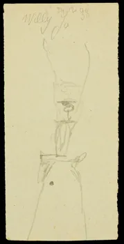 partie d'un ensemble de dessins Willy Jo 1968.102.2865.18 Photo Mucem