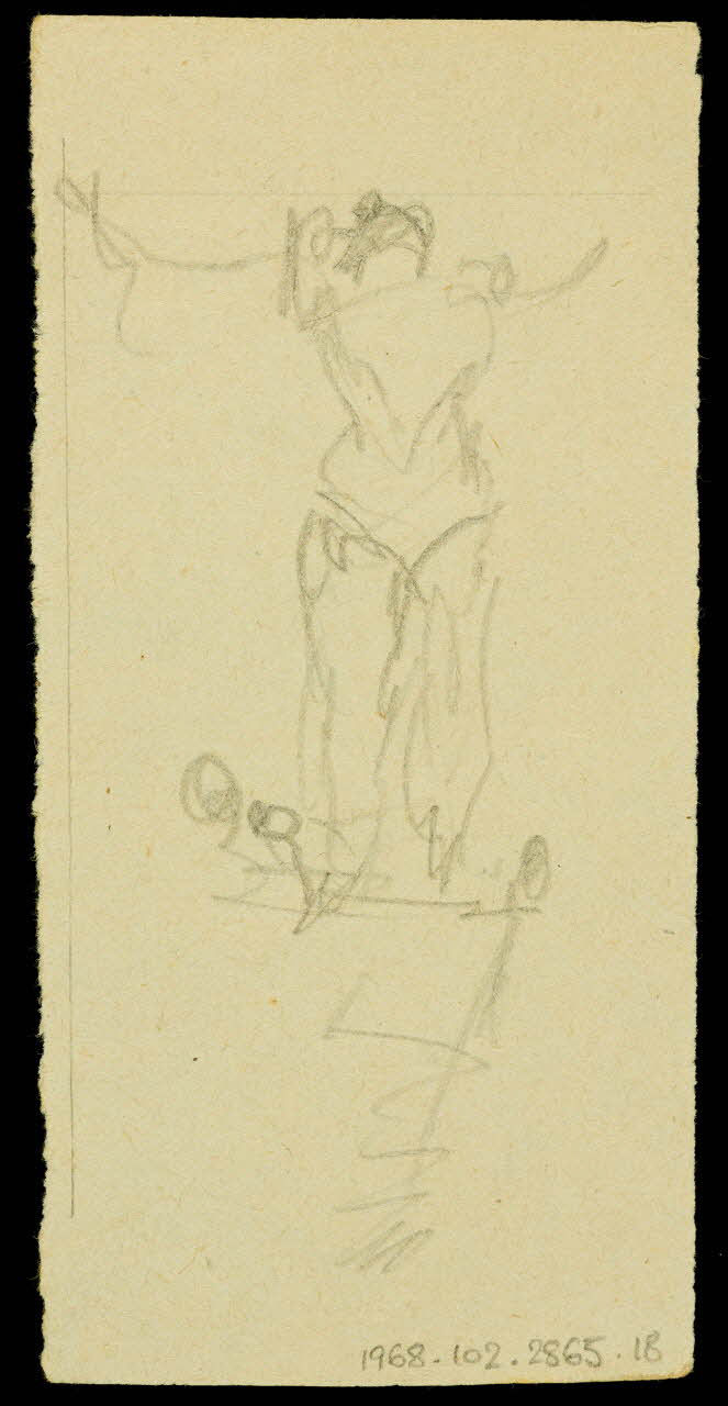 partie d'un ensemble de dessins Willy Jo 1968.102.2865.18 Photo Mucem