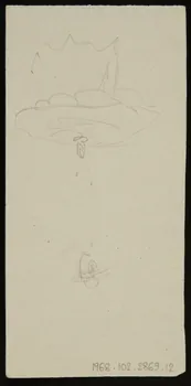partie d'un ensemble de dessins Woolford 1968.102.2869.12 Photo Mucem