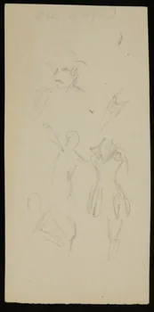 partie d'un ensemble de dessins Miss Woolford 1968.102.2869.13  Photo Mucem