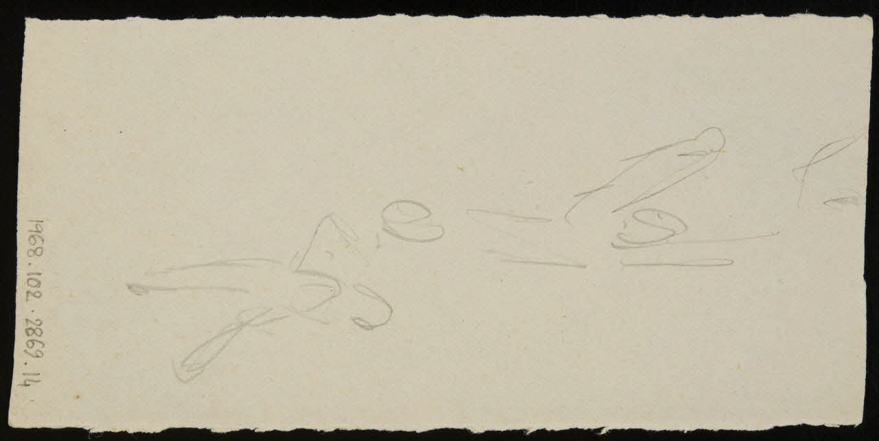 partie d'un ensemble de dessins Miss Wolford 1968.102.2869.14 Photo Mucem