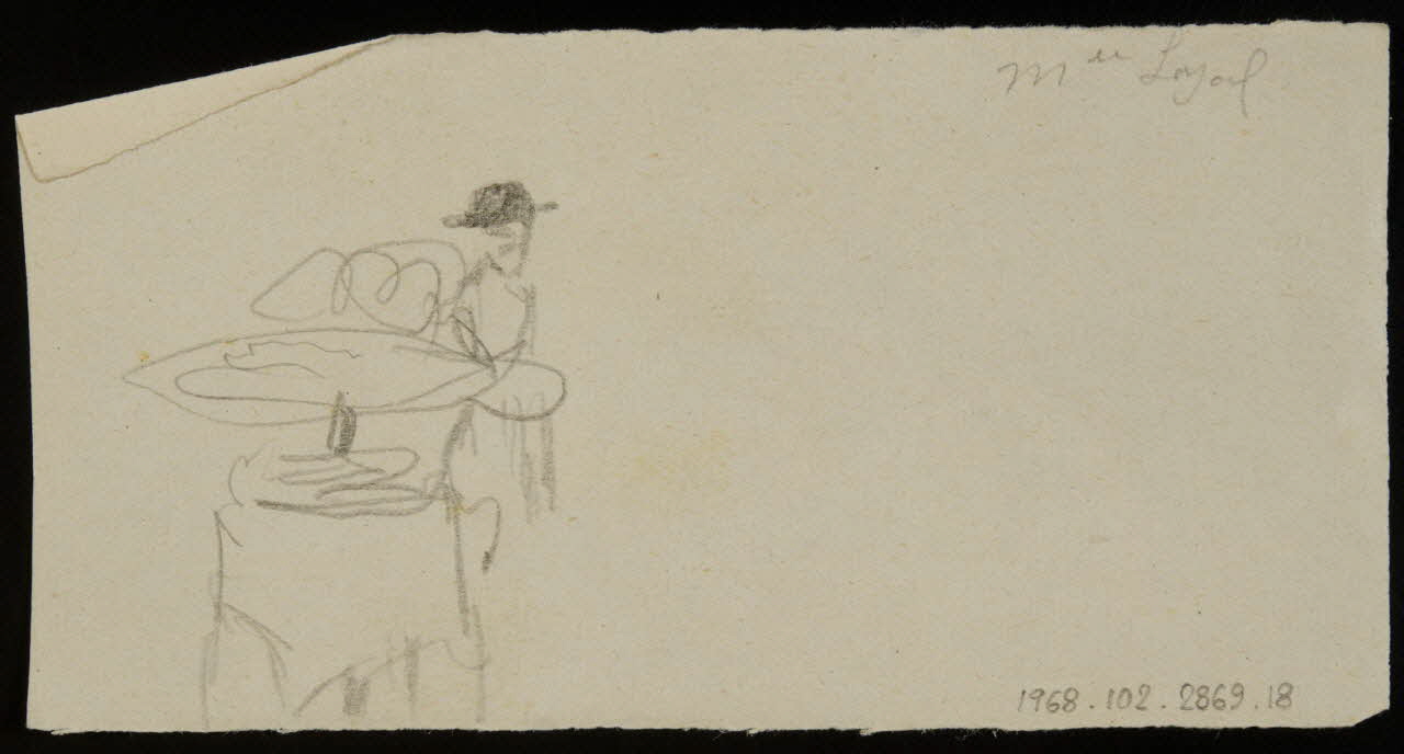 partie d'un ensemble de dessins Rancy 1968.102.2869.18  Photo Mucem