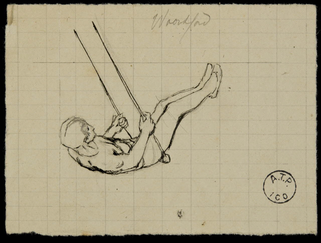 partie d'un ensemble de dessins Woorkfords 1968.102.2871.4 Photo Mucem