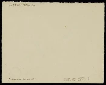 partie d'un ensemble de dessins Passe en sursaut 1968.102.2874.1 Photo Mucem