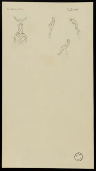 partie d'un ensemble de dessins les Yamagatas  les Lorch 1968.102.2875.9 Photo Mucem