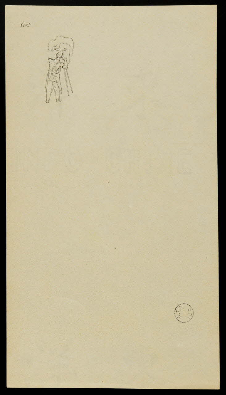 partie d'un ensemble de dessins Yost 1968.102.2886.2 Photo Mucem