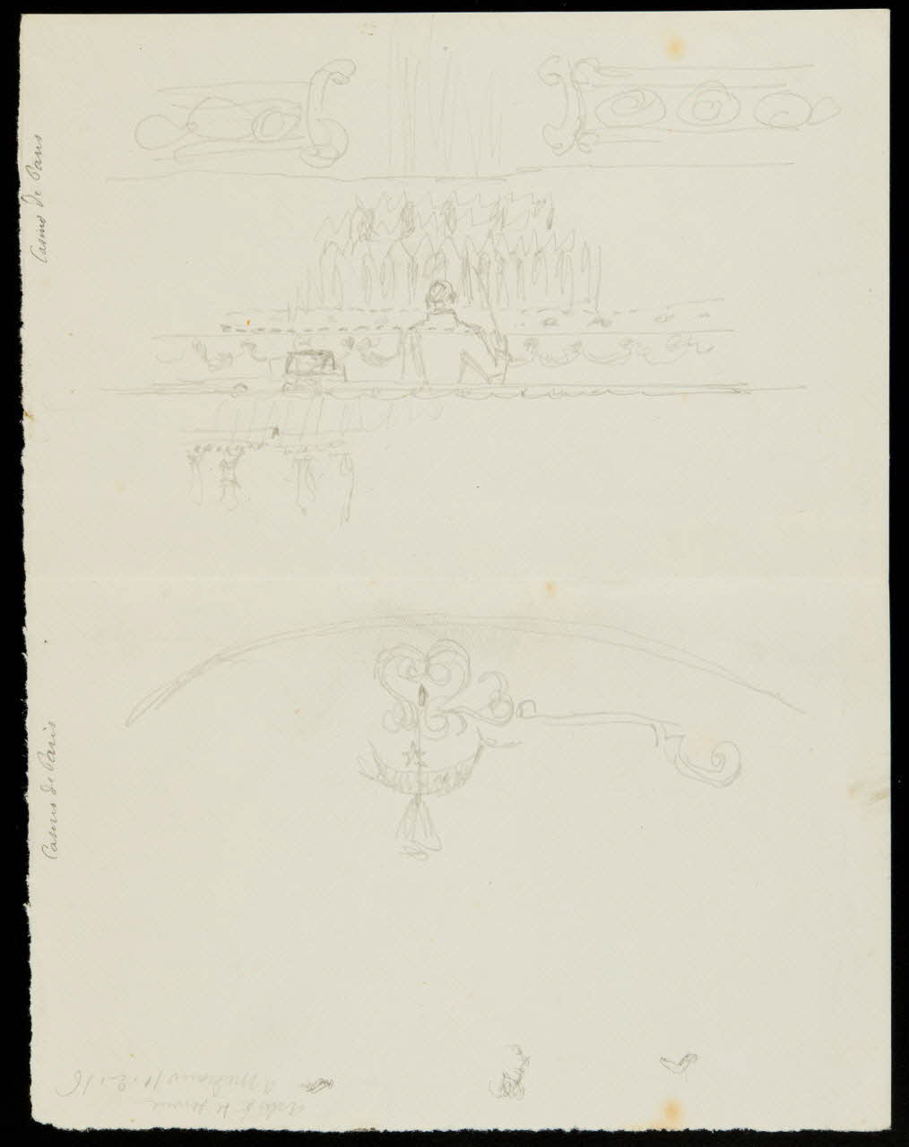 partie d'un ensemble de dessins Medrano 1968.102.2956 Photo Mucem