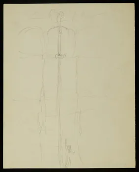 partie d'un ensemble de dessins Chapiteau de cirque 1968.102.2960.3 Photo Mucem