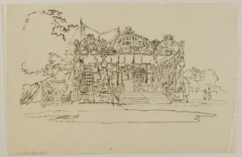 dessin Cirque Lambert 1968.102.2970.1  Photo Mucem