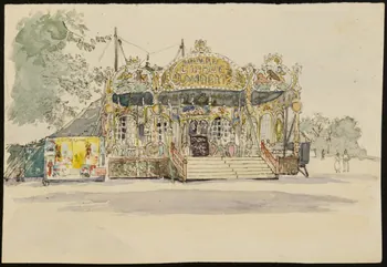 dessin Cirque Lambert 1968.102.2970.2  Photo Mucem