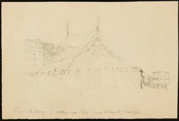 partie d'un ensemble de dessins Cirque N Rancy 1968.102.2993 Photo Mucem