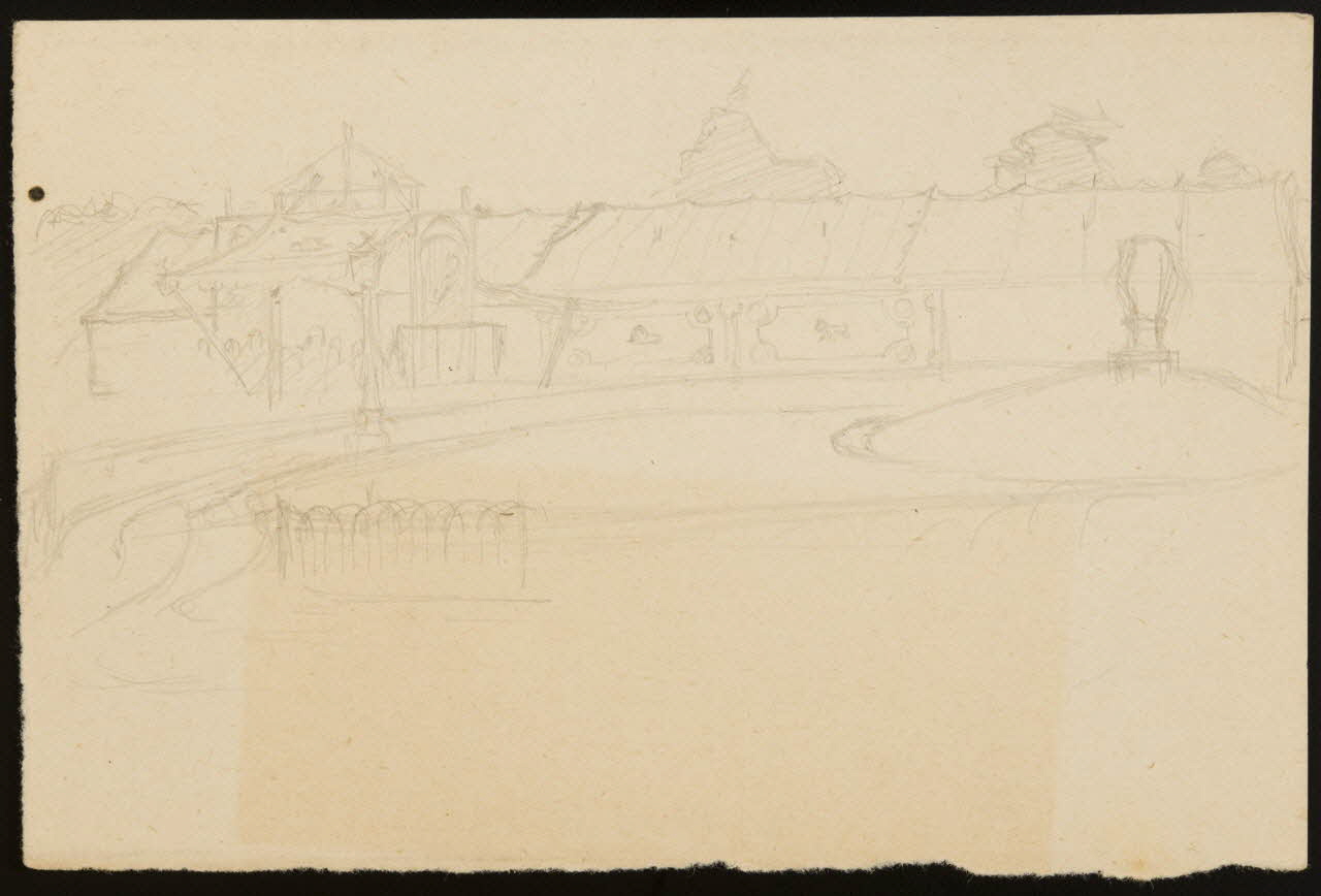 partie d'un ensemble de dessins Cirque 1968.102.3004 Photo Mucem