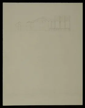 partie d'un ensemble de dessins Coupe transversale d'un chapiteau de cirque 1968.102.3005 Photo Mucem