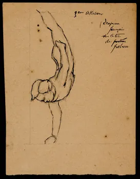 partie d'un ensemble de dessins 3eme Akebono 1968.102.305.1 Photo Mucem