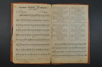 partition de musique petit format 1965.156.17  Photo Mucem