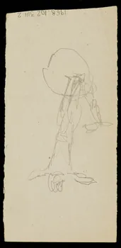 partie d'un ensemble de dessins Costume 1968.102.3111.2  Photo Mucem