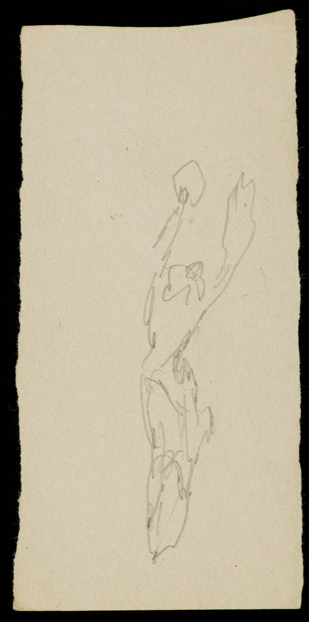 partie d'un ensemble de dessins Esquisses de personnages 1968.102.3111.3 Photo Mucem