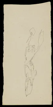 partie d'un ensemble de dessins Esquisses de personnages 1968.102.3111.3  Photo Mucem